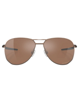 The Oakley Contrail Prizm Polarised Sunglasses in Tungsten & Satin Toast