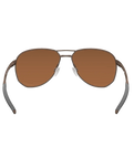 The Oakley Contrail Prizm Polarised Sunglasses in Tungsten & Satin Toast