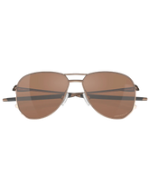 The Oakley Contrail Prizm Polarised Sunglasses in Tungsten & Satin Toast