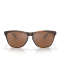 The Oakley Frogskins Prizm Sunglasses  in Matte Tortoise & Prizm Tungsten