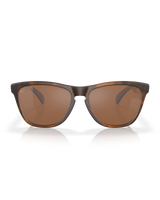 The Oakley Frogskins Prizm Sunglasses  in Matte Tortoise & Prizm Tungsten