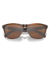 The Oakley Frogskins Prizm Sunglasses  in Matte Tortoise & Prizm Tungsten