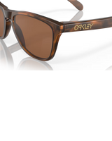 The Oakley Frogskins Prizm Sunglasses  in Matte Tortoise & Prizm Tungsten