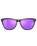 The Oakley Frogskin Prizm Sunglasses in Matte Black & Prizm Violet