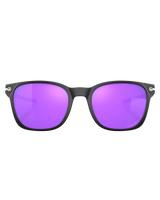 The Oakley Ojector Prizm Sunglasses in Matte Black & Prizm Violet