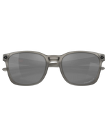 The Oakley Ojector Prizm Polarised Sunglasses in Black & Matte Grey Ink