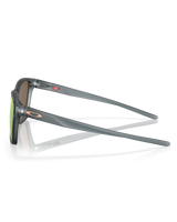 The Oakley Ojector Prizm Polarised Sunglasses in Matte Crystal Black & Prizm Rose Gold