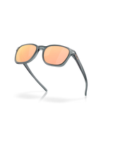 The Oakley Ojector Prizm Polarised Sunglasses in Matte Crystal Black & Prizm Rose Gold