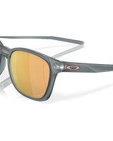 The Oakley Ojector Prizm Polarised Sunglasses in Matte Crystal Black & Prizm Rose Gold