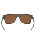 The Oakley Leffingwell Prizm Sunglasses in Tungsten & Matte Grey Smoke