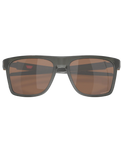 The Oakley Leffingwell Prizm Sunglasses in Tungsten & Matte Grey Smoke