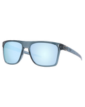 The Oakley Leffingwell Prizm Polarised Sunglasses in Deep Water & Crystal Black