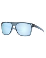 The Oakley Leffingwell Prizm Polarised Sunglasses in Deep Water & Crystal Black