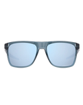 The Oakley Leffingwell Prizm Polarised Sunglasses in Deep Water & Crystal Black