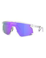 The Oakley BXTR Metal Prizm Sunglasses in Matte Clear & Prizm Violet