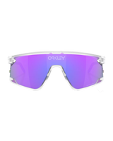 The Oakley BXTR Metal Prizm Sunglasses in Matte Clear & Prizm Violet