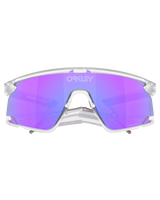 The Oakley BXTR Metal Prizm Sunglasses in Matte Clear & Prizm Violet