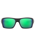 The Oakley Turbine Prizm Polarised Sunglasses in Matte Black & Prizm Jade