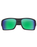 The Oakley Turbine Prizm Polarised Sunglasses in Matte Black & Prizm Jade