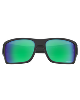 The Oakley Turbine Prizm Polarised Sunglasses in Matte Black & Prizm Jade