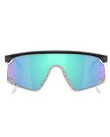 The Oakley BXTR Prizm Sunglasses in Matte Black & Prizm Sapphie