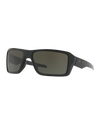 The Oakley Double Edge Sunglasses in Black