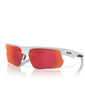 The Oakley BiSphaera Prizm Sunglasses  in Matte White & Prizm Field