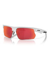 The Oakley BiSphaera Prizm Sunglasses  in Matte White & Prizm Field