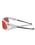 The Oakley BiSphaera Prizm Sunglasses  in Matte White & Prizm Field