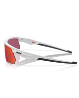 The Oakley BiSphaera Prizm Sunglasses  in Matte White & Prizm Field