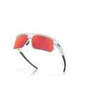 The Oakley BiSphaera Prizm Sunglasses  in Matte White & Prizm Field