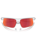 The Oakley BiSphaera Prizm Sunglasses  in Matte White & Prizm Field