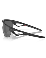 The Oakley Sphaera Prizm Polarised Sunglasses in Matte Black & Prizm Black