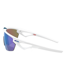 The Oakley Sphaera Prizm Polarised Sunglasses in Matte White & Prizm Sapphire