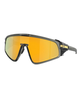 The Oakley Latch Panel Prizm Sunglasses in Grey Smoke & Prizm 24K