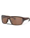 The Oakley Split Shot Prizm Polarised Sunglasses in Matte Brown Tortoise & Prizm Tungsten