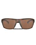 The Oakley Split Shot Prizm Polarised Sunglasses in Matte Brown Tortoise & Prizm Tungsten