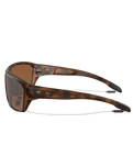 The Oakley Split Shot Prizm Polarised Sunglasses in Matte Brown Tortoise & Prizm Tungsten