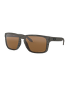 The Oakley Holbrook XL Sunglasses in Woodgrain