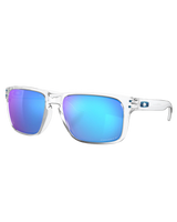 The Oakley Holbrook XL Prizm Polarised Sunglasses in Polished Clear & Prizm Sapphire