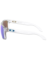 The Oakley Holbrook XL Prizm Polarised Sunglasses in Polished Clear & Prizm Sapphire