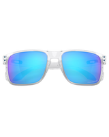 The Oakley Holbrook XL Prizm Polarised Sunglasses in Polished Clear & Prizm Sapphire