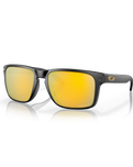 The Oakley Holbrook XL Prizm Polarised Sunglasses in Matte Black & Prizm 24K