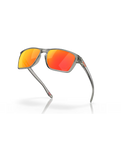 The Oakley Sylas Prizm Sunglasses in Grey Ink & Prizm Ruby