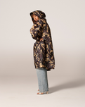 The Rain Kiss Womens Rain Poncho in Camo