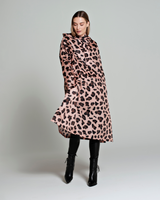 The Rain Kiss Womens Rain Poncho in Pink Panther