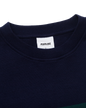 The Parlez Mens Irvine Sweatshirt in Navy