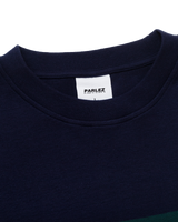 The Parlez Mens Irvine Sweatshirt in Navy