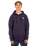 The Parlez Mens Roseau Hoodie in Navy