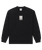 The Parlez Mens Longwood Sweatshirt in Black